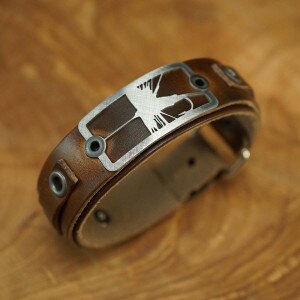 Sight Line Provisions Dry Fly 2.0 Bracelet in Horween Brown